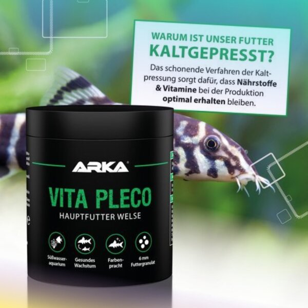 ARKA Vita Pleco Welsfutter