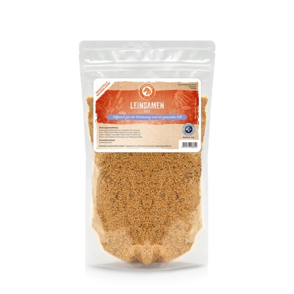 Hippoforte Leinsamen gold 1 kg