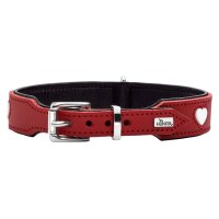 Hunter Halsband Love rot/schwarz 37/XS-S