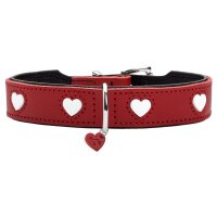 Hunter Halsband Love rot/schwarz 50/S-M