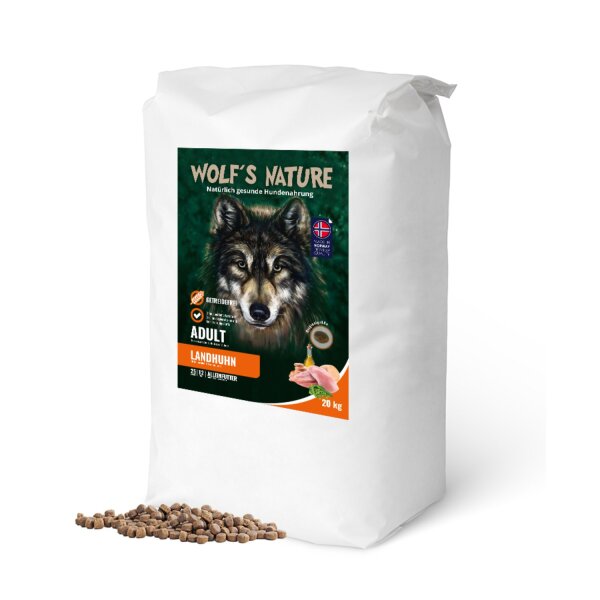 Wolfs Nature Landhuhn 20 kg