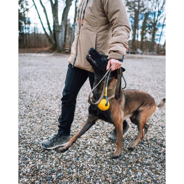 non-stop Solid Leine WD olive 2 m