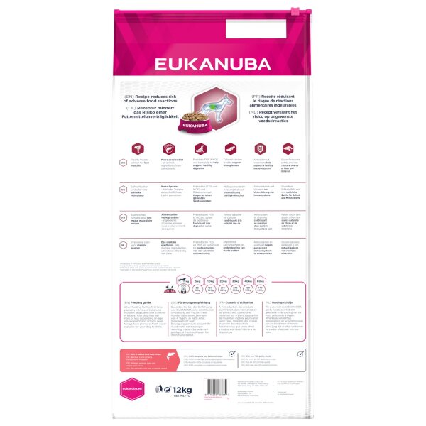 Eukanuba Daily Care Adult Mono-Protein Lachs 12 kg