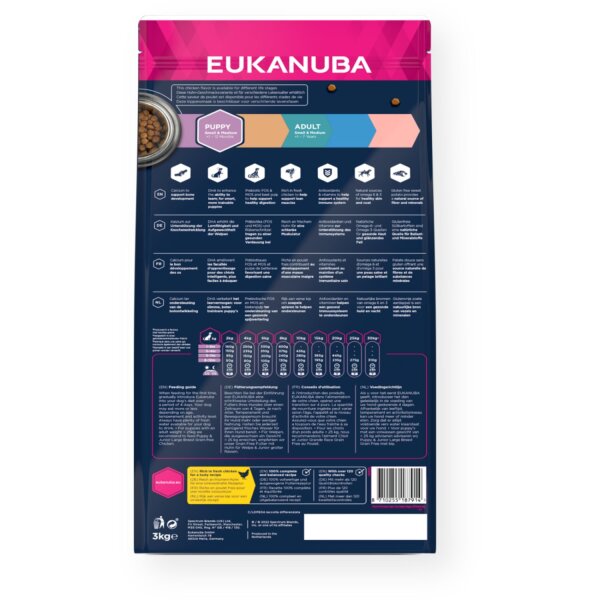 Eukanuba Grain Free Puppy S/M Huhn