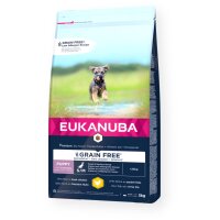 Eukanuba Grain Free Puppy S/M Huhn 3 kg