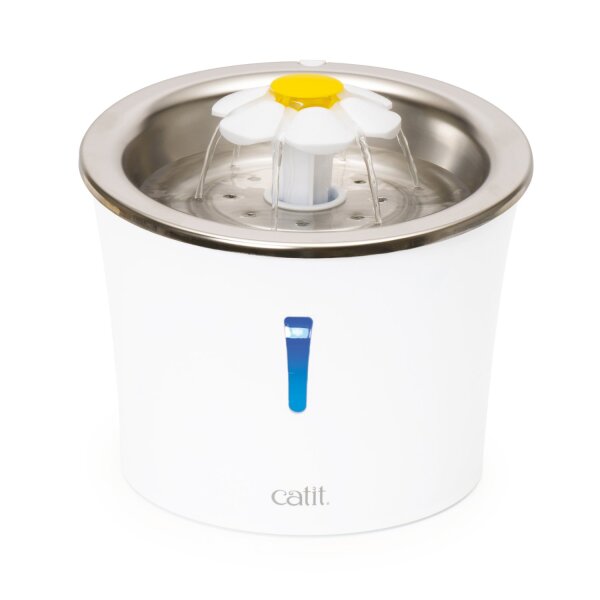 catit Blumentrinkbrunnen mit Edelstahleinsatz