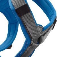 Hunter Geschirr Maldon Up blau/grau XS