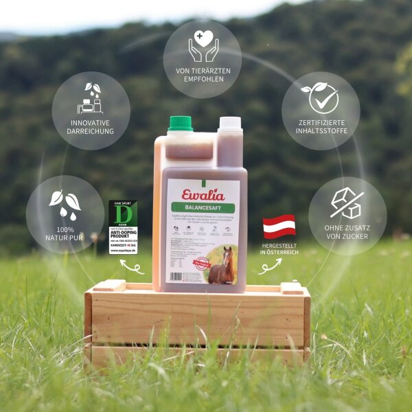 Ewalia Balancesaft für Pferde