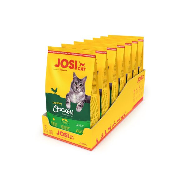 JosiCat Crunchy Chicken 7 x 650 g