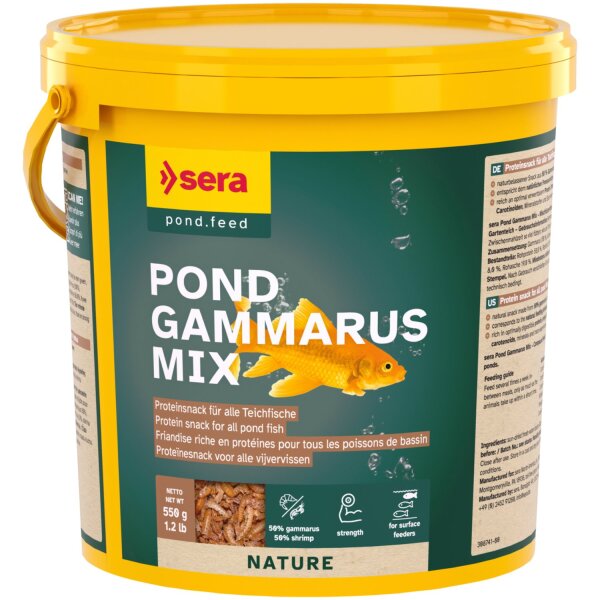 sera Pond Gammarus Mix 3,8 L