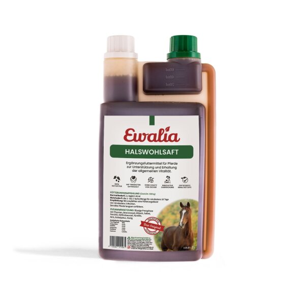Ewalia Halswohlsaft für Pferde