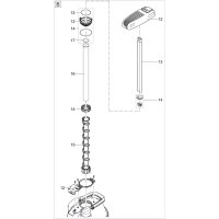 Oase Quarzglas D44 x 550 mit Bördelrand