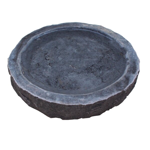 AC Pots Vogeltränke rund, Limestone blau