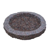 AC Pots Granit-Vogeltränke oval