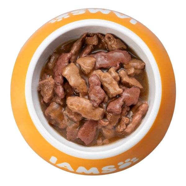 IAMS Delights Huhn & Pute in Sauce 24 x 85g *MHD 11.04.2026*