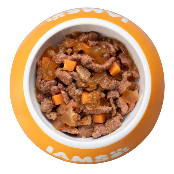 IAMS Delights Rind & Karotten in Gelee 24 x 85 g *MHD 11.04.2026*