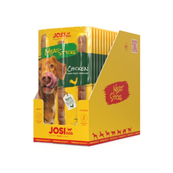 JosiDog Meat Sticks Huhn 20 x 33 g