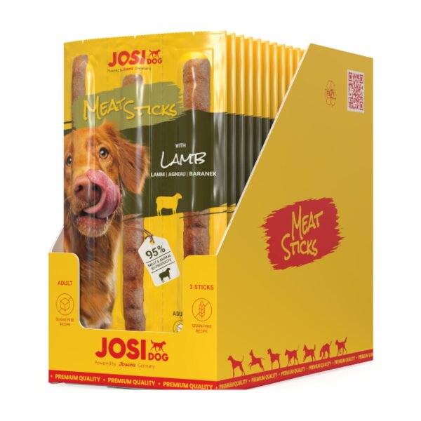 JosiDog Meat Sticks Lamm 20 x 33 g