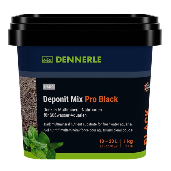 Dennerle Nano DeponitMix Pro Black 1 kg