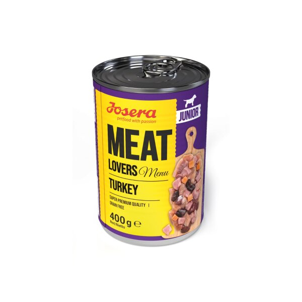 Josera Meat Lovers Junior Menu Turkey 6 x 400 g
