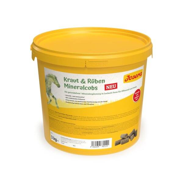 Josera Kraut & Rüben Mineralcobs 3 kg