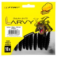 FTM Omura Baits Larvy Käse 3,5 cm Schwarz