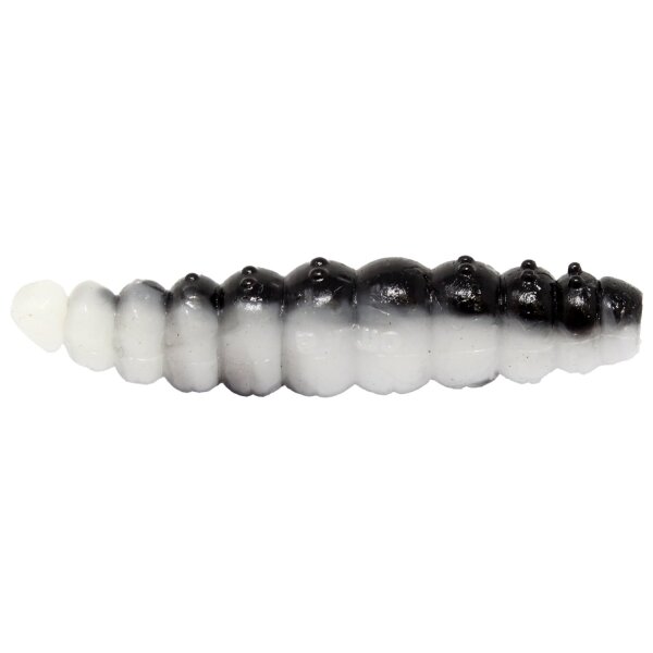 FTM Omura Baits Larvy Käse 3,5 cm Schwarz/Weiß