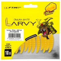 FTM Omura Baits Larvy Käse 4,5 cm Zitronengelb