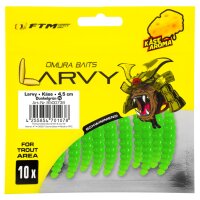 FTM Omura Baits Larvy Käse 4,5 cm Dunkelgrün