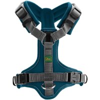 Hunter Geschirr Maldon Up petrol/grau XS-S