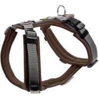 Hunter Geschirr Maldon Up braun/grau M-L