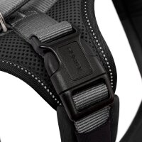 Hunter Geschirr Maldon Up schwarz/grau M-L