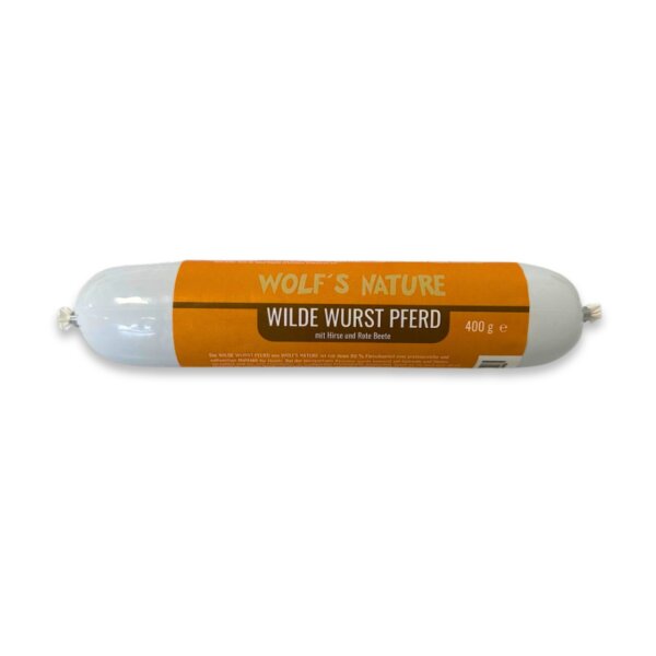 Wolfs Nature Wilde Wurst Pferd