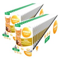 IAMS Delights Huhn & Pute in Sauce 48 x 85g *MHD 11.04.2026*