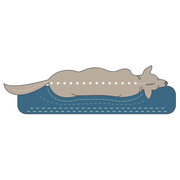 Hunter Orthopädisches Hundesofa Merida
