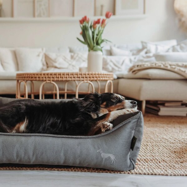 Hunter Orthopädisches Hundesofa Merida anthrazit 120 x 80 cm