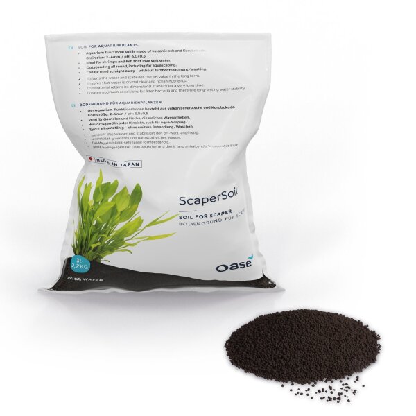 Oase ScaperLine Soil 3 l schwarz