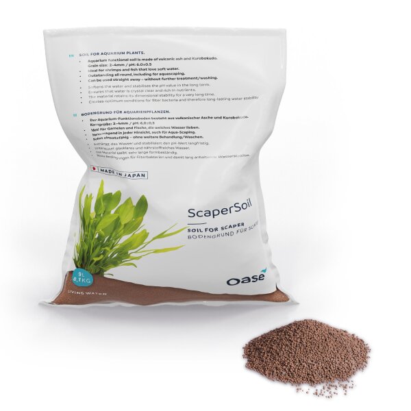 Oase ScaperLine Soil 9 l braun