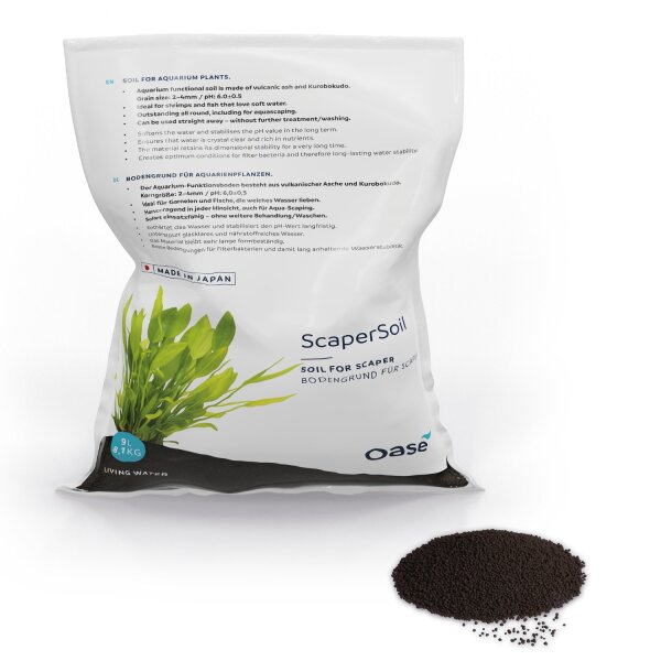 Oase ScaperLine Soil 9 l schwarz