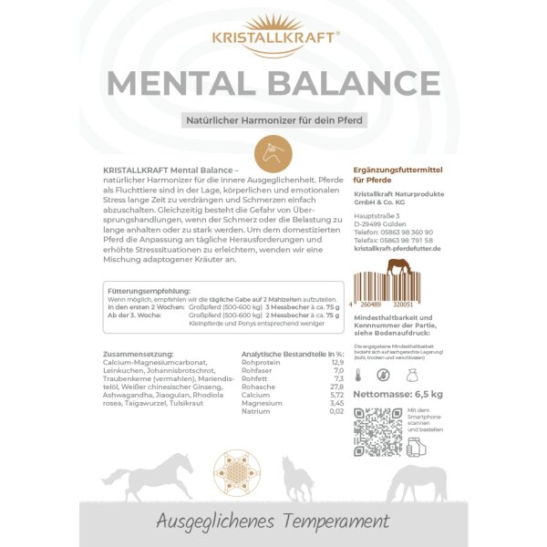 Kristallkraft Mental Balance 6,5 kg
