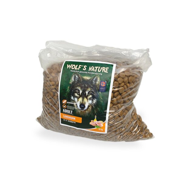 Wolfs Nature Landhuhn 8 kg Nachfüllpack