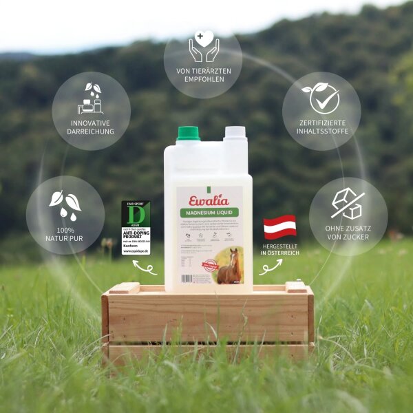 Ewalia Magnesium-Liquid für Pferde