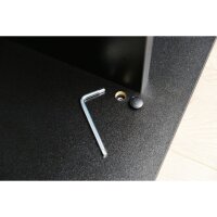 sera AquaTank Unterschrank 100 cm mit Türen Black