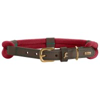 Hunter Halsband Malia 40/XS-S weinrot/dunkelbraun