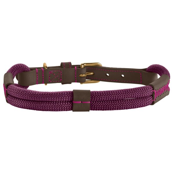 Hunter Halsband Malia 45/S brombeer/dunkelbraun