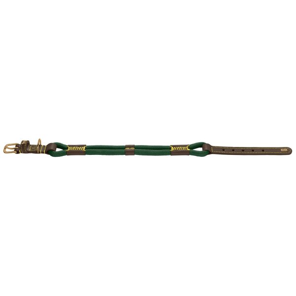 Hunter Halsband Malia 50/S-M dunkelgrün/dunkelbraun