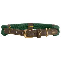 Hunter Halsband Malia 50/S-M dunkelgrün/dunkelbraun