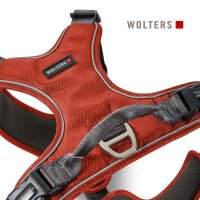 Wolters Geschirr Active Pro Comfort 50 - 57,5 cm rot orange/anthrazit