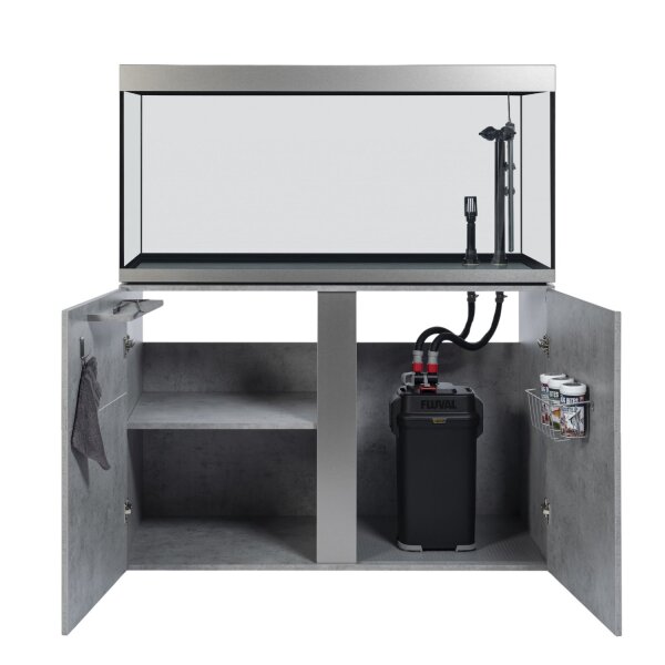 Fluval Siena 330 Aquarienkombination Beton-Optik