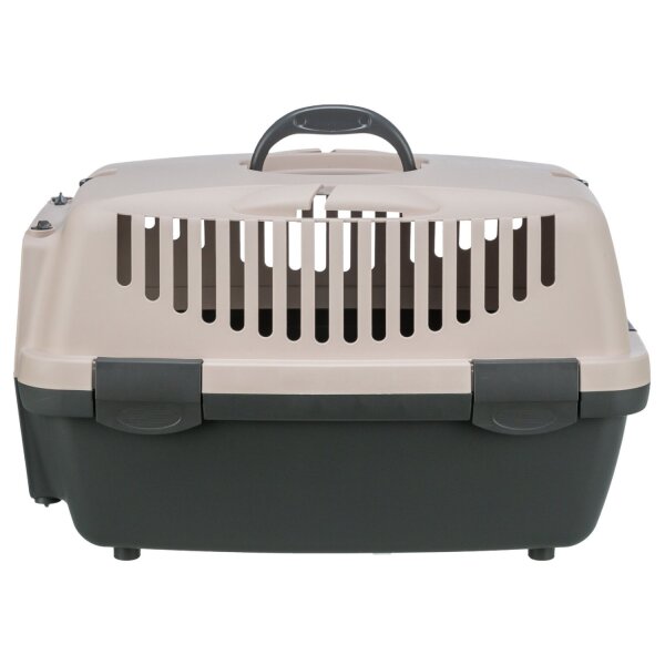 TRIXIE Transportbox Capri XS dunkelgrau/blush